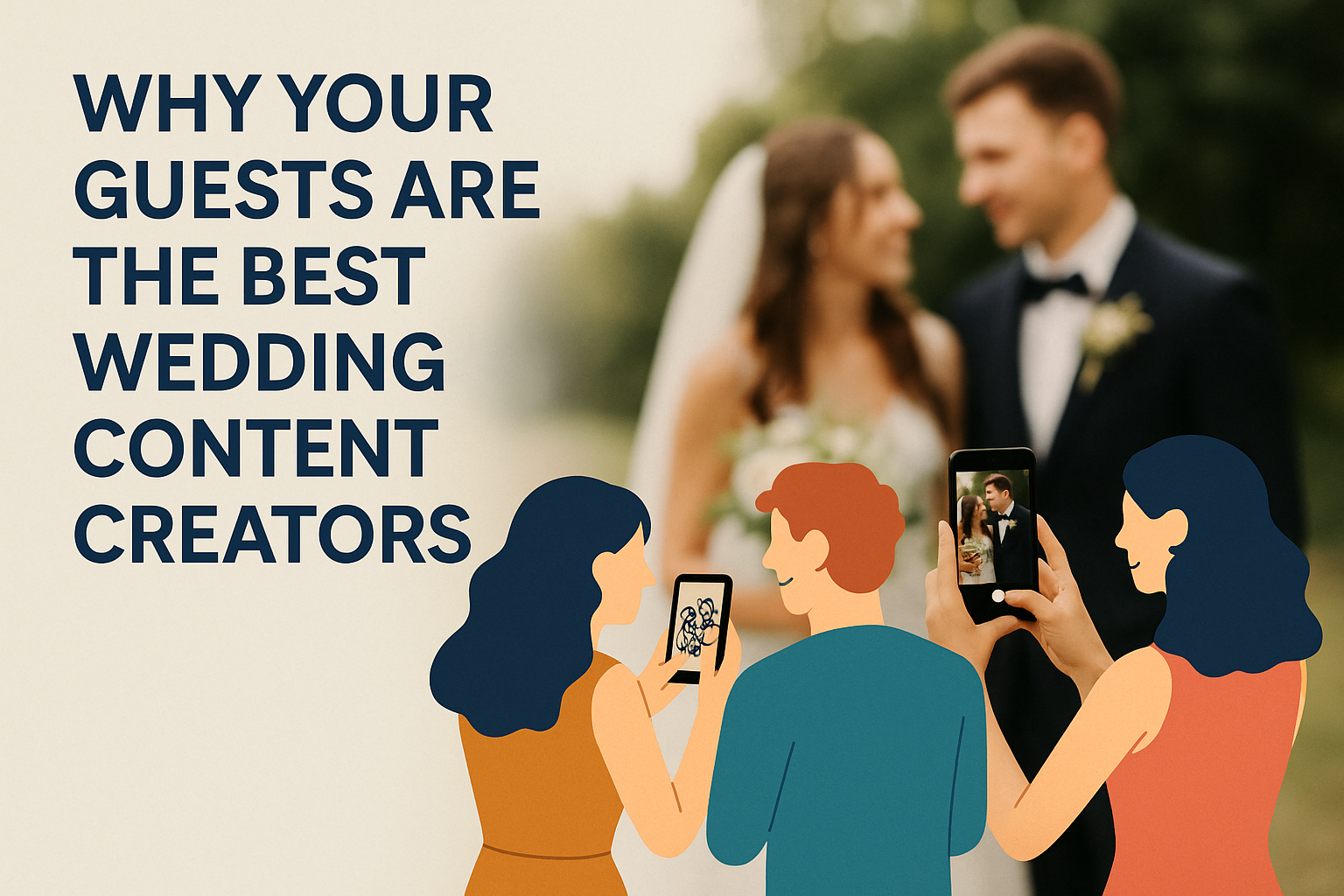 Why Your Guests Are the Best Wedding Content Creators